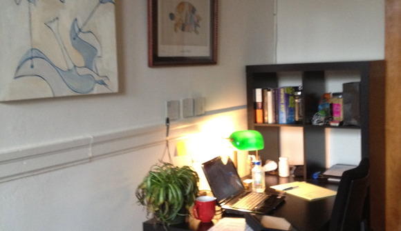 shared office in logan square - $200/month